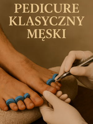 Pedicure klasyczny męski